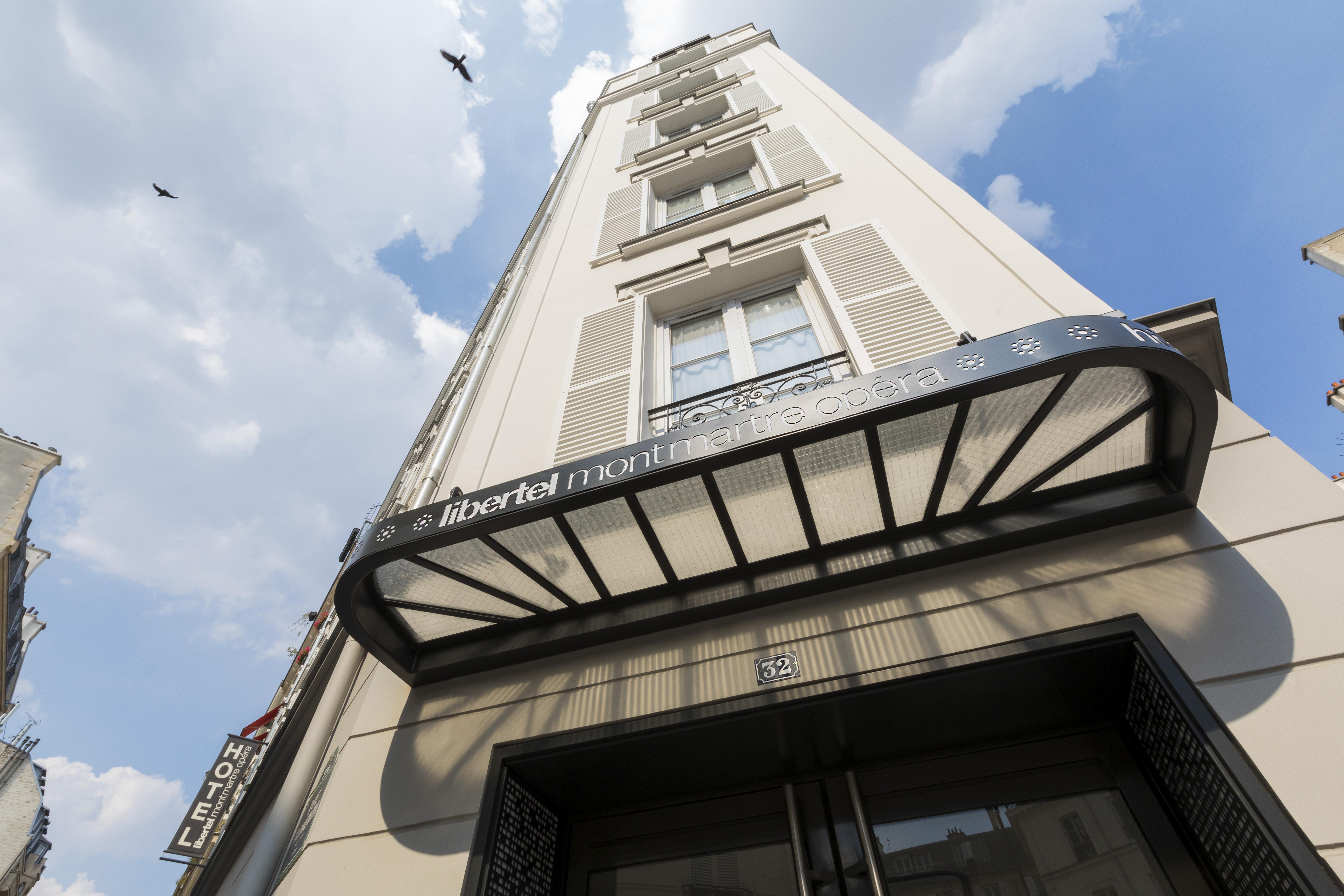 Hotel Libertel Montmartre Opera Paříž Exteriér fotografie