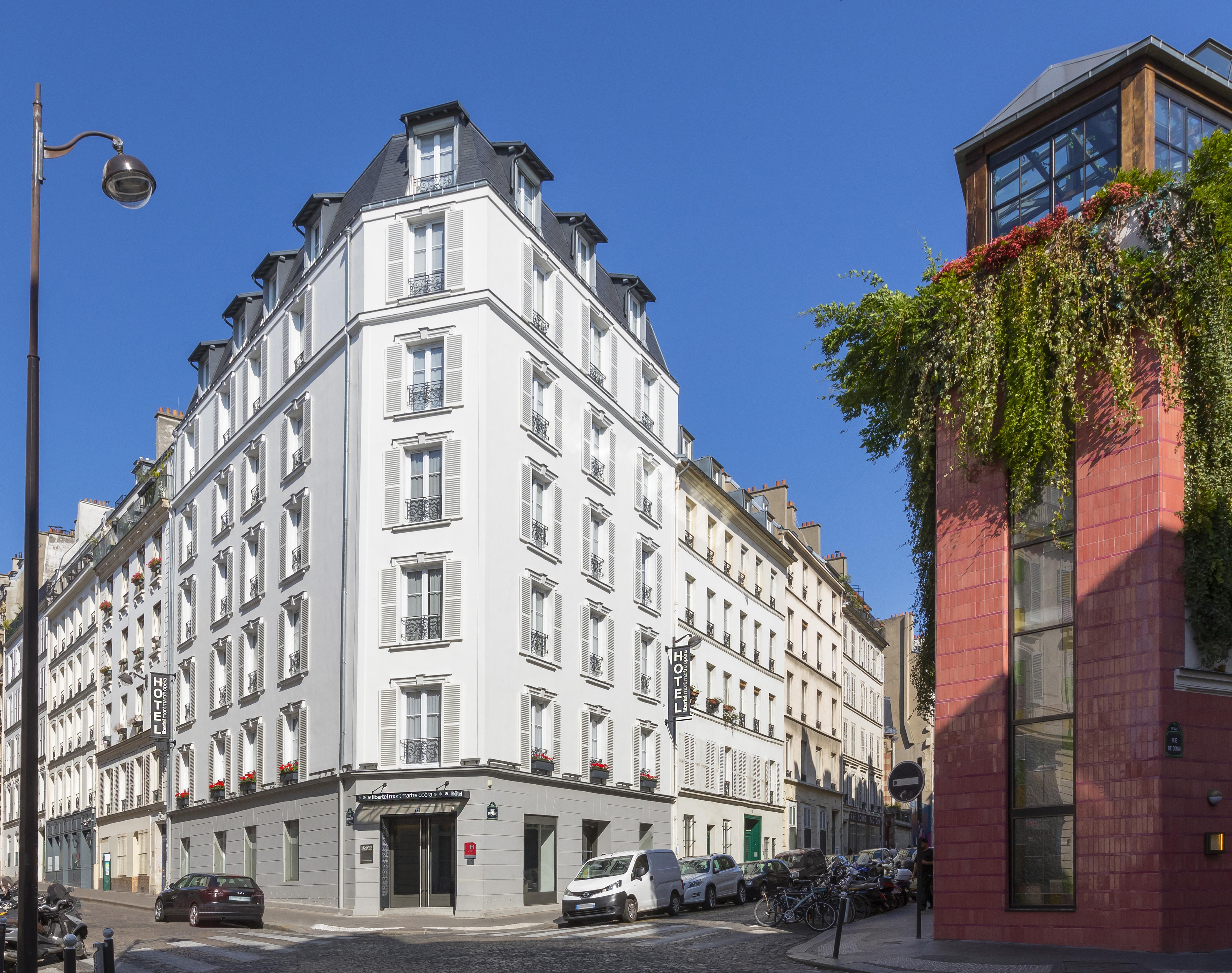 Hotel Libertel Montmartre Opera Paříž Exteriér fotografie